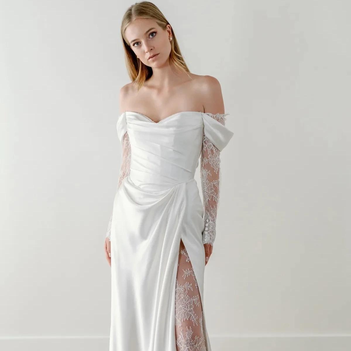 Photo of Model wearing a bridal gown by Willowby