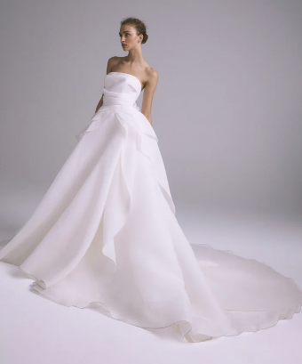 Amsale Lotus #2 default Ivory thumbnail