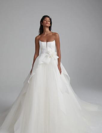 Amsale Lowe A843 #5 default Ivory thumbnail