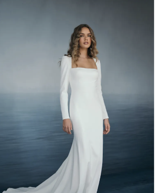 Jenny Yoo Bette #0 default Antique White thumbnail