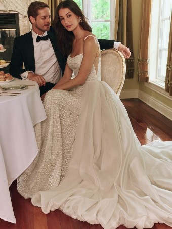 Sottero and Midgley STAR #2 Ivory/Silver Accent thumbnail