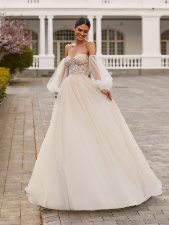 Pronovias drew #0 default Off White/Light Beige thumbnail