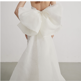 Beccar Bianca Bow Train #0 default Ivory thumbnail