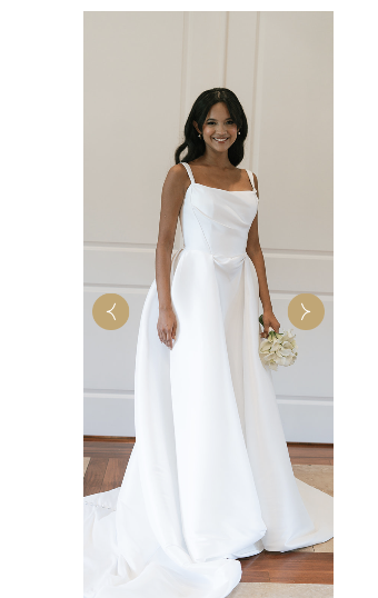 Alyssa Monique Bijou Gown #0 default Off White thumbnail