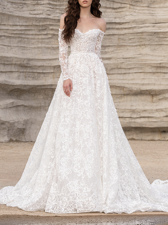 Dany Tabet Kara Lined Skirt #0 default Ivory thumbnail