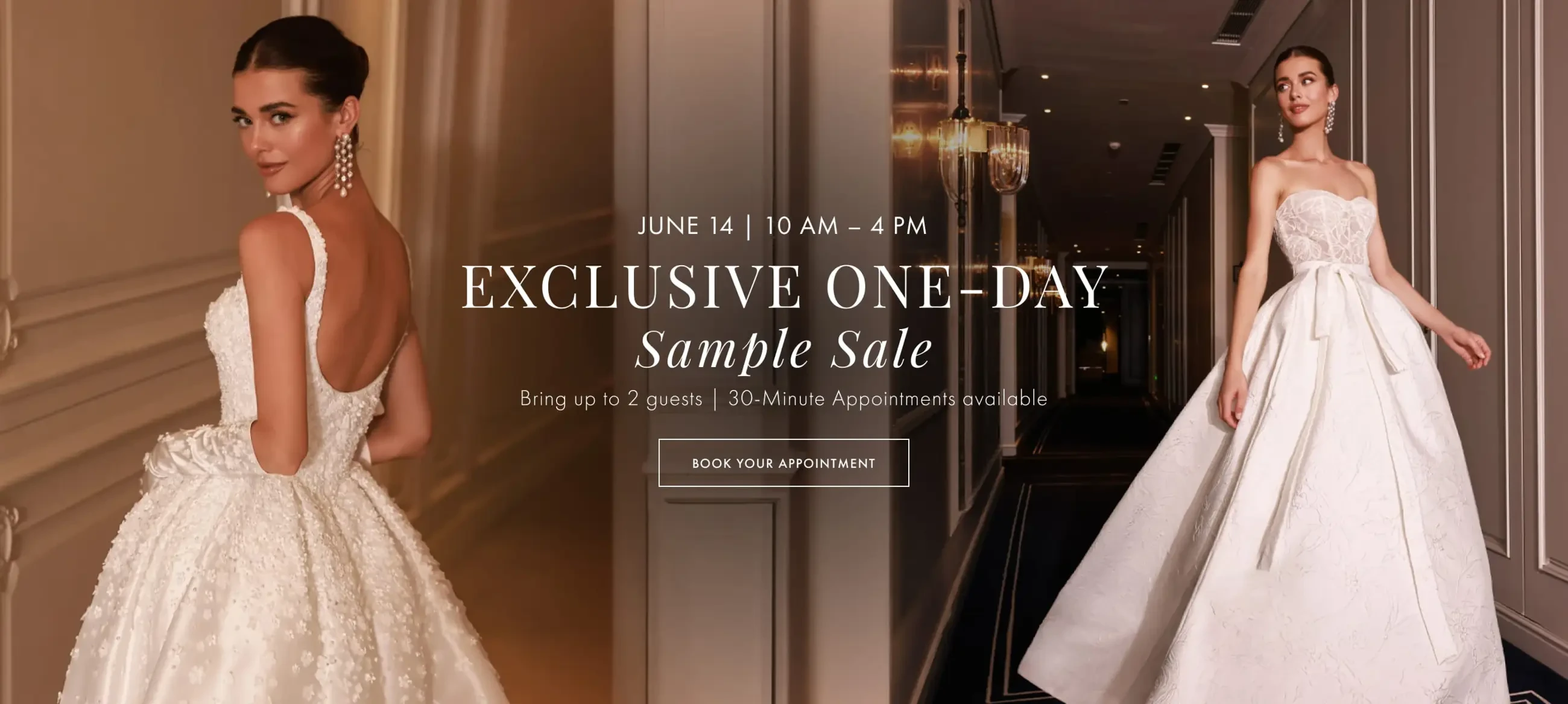 Sample Sale Banner for Desktop